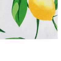 Design Imports Lemon Bliss Print Outdoor 6-pc. Placemats