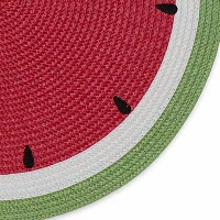 Design Imports Summer Day Watermelon  S 6-pc. Placemats