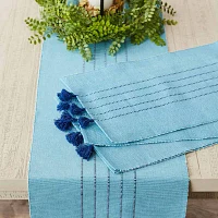 Design Imports Thera Stripe Blue 6-pc. Placemats