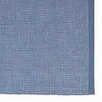 Design Imports Stonewash Blue/White 2-Tone Ribbed 6-pc. Placemats