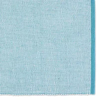 Design Imports Storm Blue Eco-Friendly Chambray Fine Ribbed 6-pc. Placemats