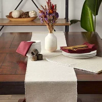 Design Imports Stone Eco-Friendly Chambray Fine Ribbed 6-pc. Placemats