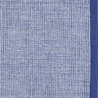 Design Imports French Blue Eco-Friendly Chambray Fine Ribbed 6-pc. Placemats