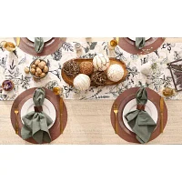 Design Imports Cinnamon  Pvc Doubleframe 6-pc. Placemats