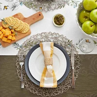 Design Imports Gray Woven Paper 6-pc. Placemats