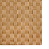 Design Imports Natural Basketweave Rectangle Woven 4-pc. Placemats