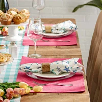 Design Imports Flamingo Ribbed 6-pc. Placemats