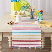 Design Imports Happy Birthday Embellished Table Runners