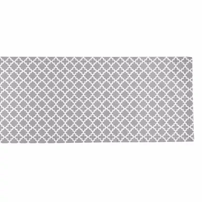 Design Imports Gray Lattice Table Runners