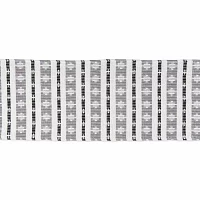 Design Imports Black/Gray Colby Southwest Table Runners