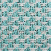 Design Imports Aqua Woven Table Runners