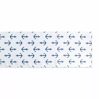 Design Imports Anchors Print Outdoor Table Runners