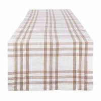 Design Imports Stone Farm To Table Check Table Runners