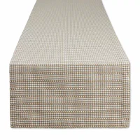 Design Imports Stone Farmhouse Gingham Table Runners