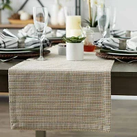 Design Imports Stone Farmhouse Gingham Table Runners