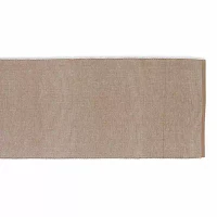 Design Imports Stone/White 2-Tone Ribbed Table Runners