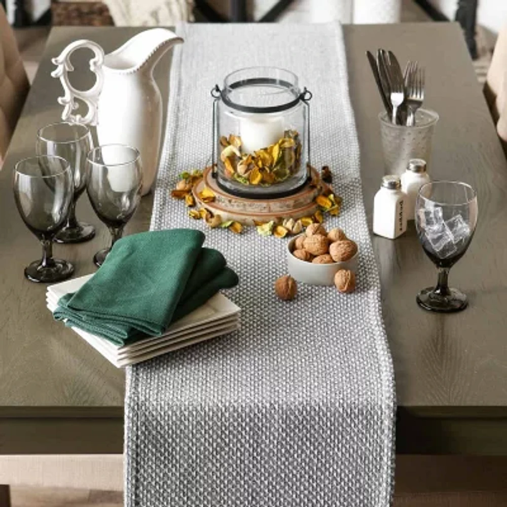 Design Imports Gray Woven Table Runners
