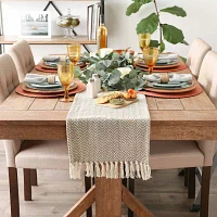 Design Imports Chevron Handloom Table Runners