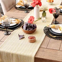 Design Imports Marigold Chevron Table Runners