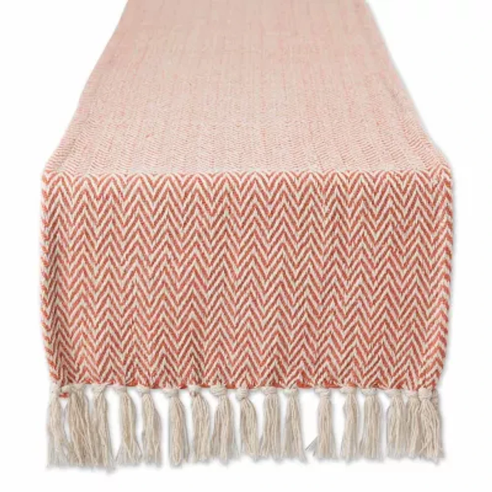 Design Imports Spice Chevron Table Runners