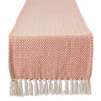 Design Imports Spice Chevron Table Runners