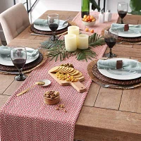 Design Imports Tango Red Chevron Table Runners