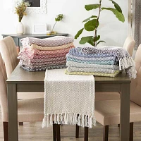 Design Imports Eggplant Woven Table Runners