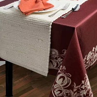 Design Imports Natural Solid Chindi Table Runner