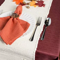 Design Imports Natural Solid Chindi Table Runner