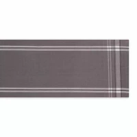 Design Imports Gray French Stripe Table Runners