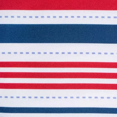 Design Imports Patriotic Stripe Outdoor Table Runners