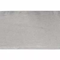 Design Imports Gray Solid Chambray Table Runners