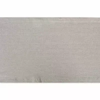 Design Imports Stone Brown Solid Chambray Table Runners