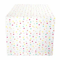 Design Imports Multi Polka Dots Print Table Runners