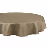 Design Imports Stone Tonal Lattice Print Outdoor Tablecloths