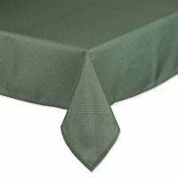 Design Imports Artichoke Tonal Lattice Print Outdoor Tablecloths