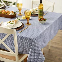 Design Imports French Blue Farmhouse Gingham Tablecoth