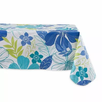 Design Imports Tropical Bahama Vinyl Tablecloths