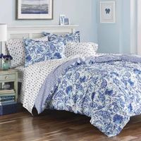 Poppy & Fritz Brooke Aqua Comforter Set