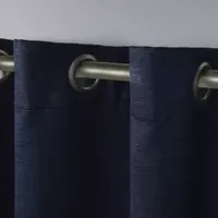 Exclusive Home Curtains Oxford Grommet Top Energy Saving Blackout Set of 2 Curtain Panel