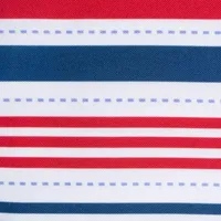 Design imports Patriotic Stripe Outdoor Tablecloth