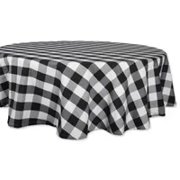 Design Imports Buffalo Check Tablecloths