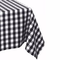 Design Imporrt Checkers Tablecloth