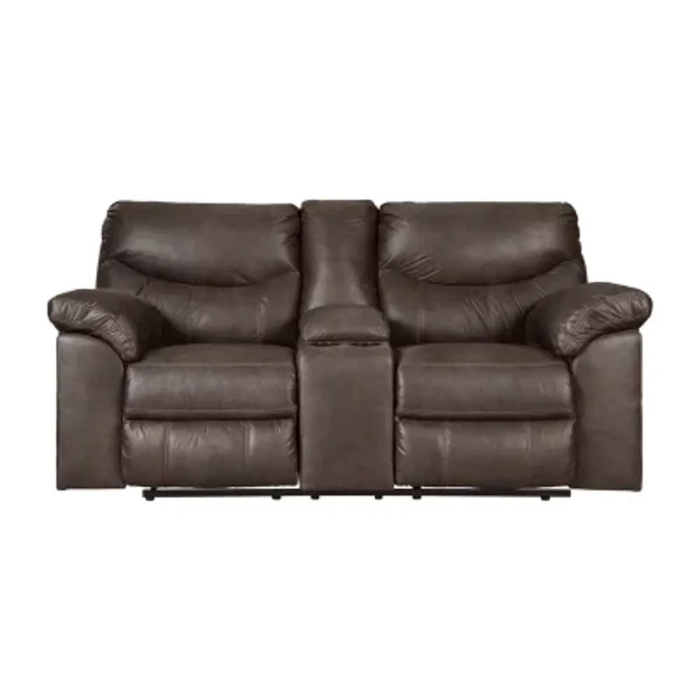 Signature Design by Ashley® Boxberg Pad-Arm Reclining Loveseat