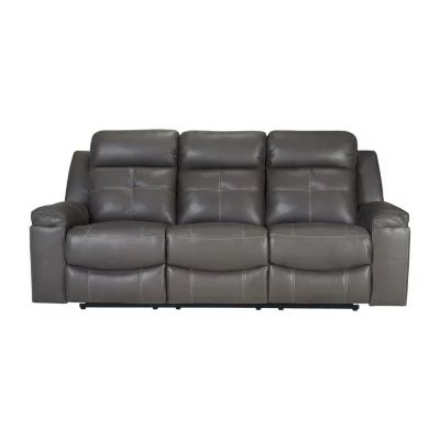 Signature Design by Ashley® Jesolo Faux Leather Reclining Sofa
