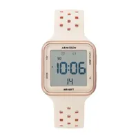 Armitron Pro Sport Womens Chronograph Multi-Function Digital Rose Goldtone Strap Watch 40/8417pbh