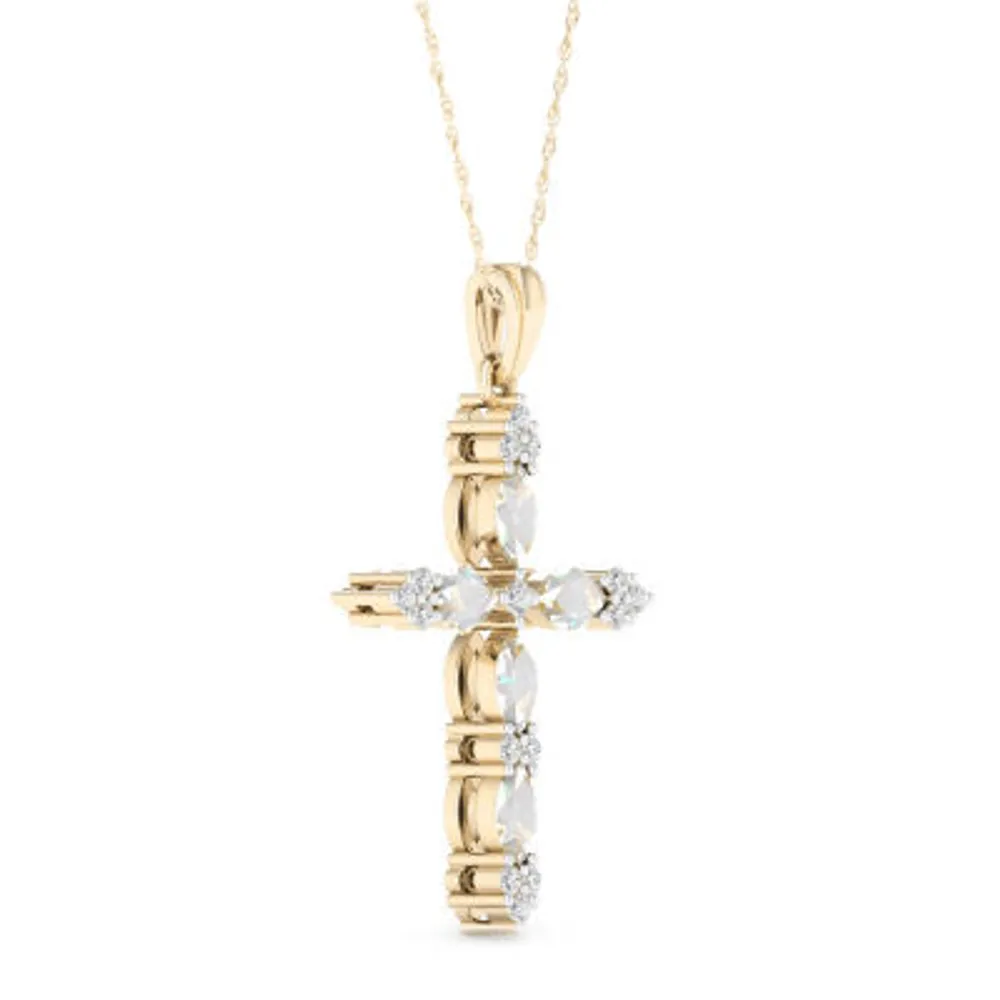 Real 10k Yellow Gold Jesus Crucifix Cross Charm Pendant Men Women 10kt – G  Bar