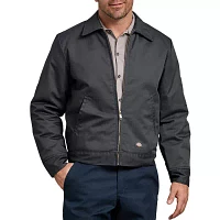 Dickies Lined Twill Eisenhower Mens Water Resistant Lightweight Work Jacket