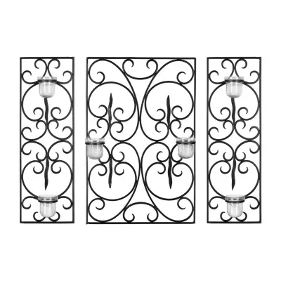 Safavieh Edwina Votive 3-pc. Metal Wall Art