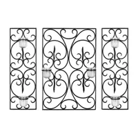 Safavieh Edwina Votive 3-pc. Metal Wall Art